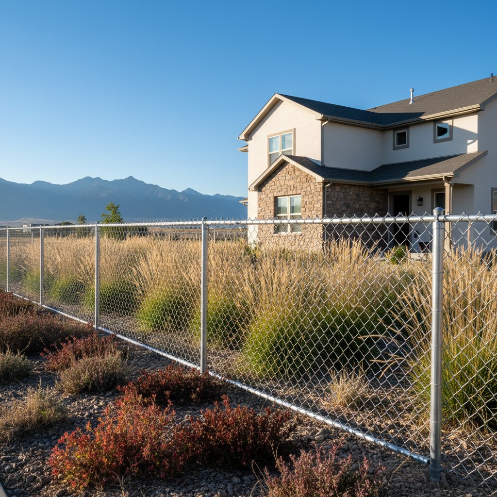 Chain-Link Fence Installation in Saratoga Springs, UT