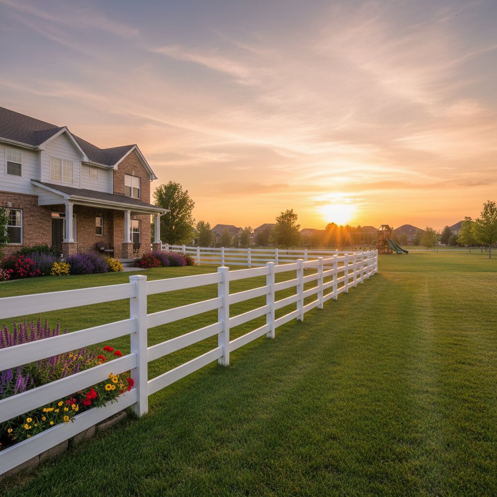 Vinyl Fence in Saratoga Springs, UT - Image 2