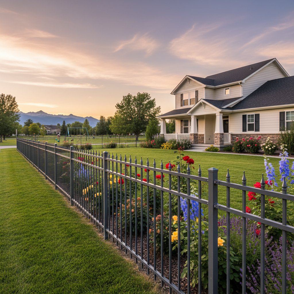 Wrought Iron Fence in Saratoga Springs, UT - Image 2