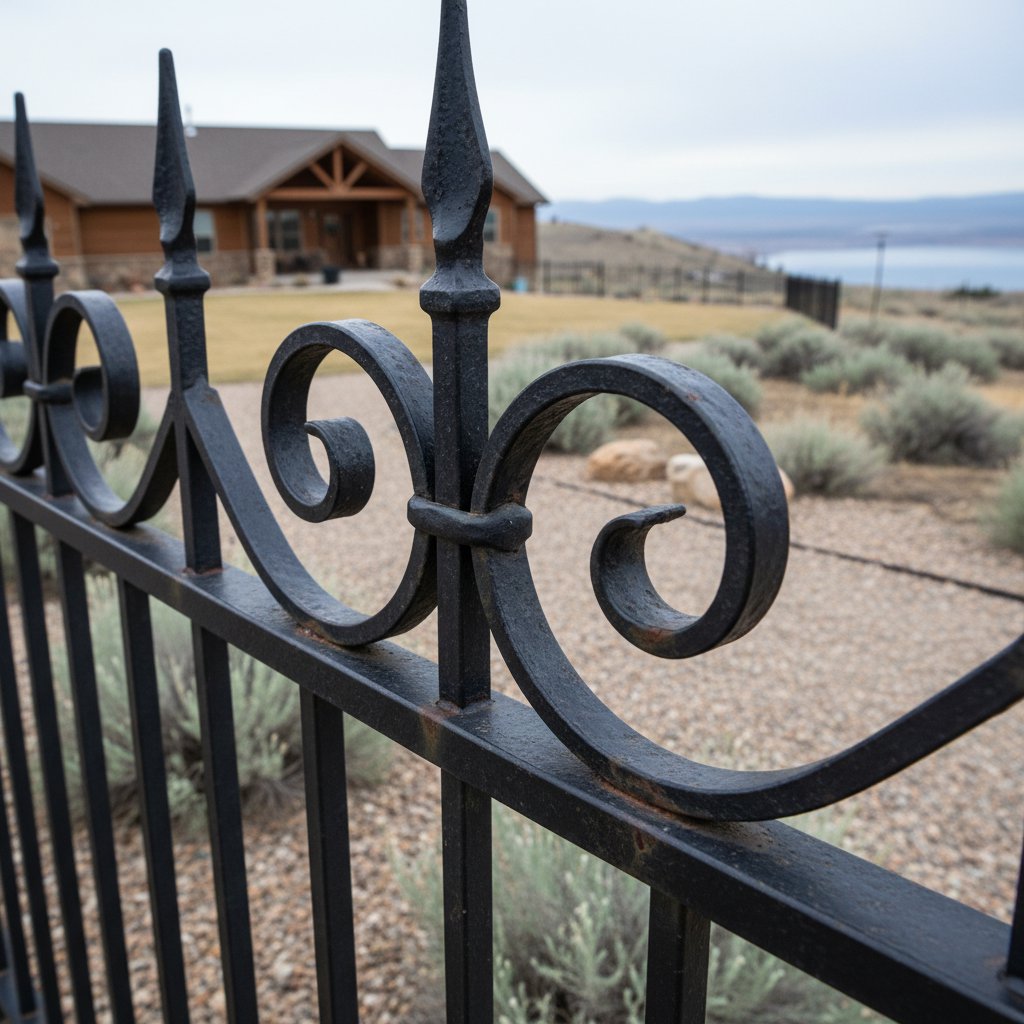 Wrought Iron Fence in Saratoga Springs, UT - Image 3